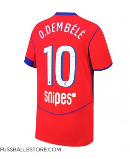 Günstige Paris Saint-Germain Ousmane Dembele #10 3rd trikot 2025-26 Kurzarm
